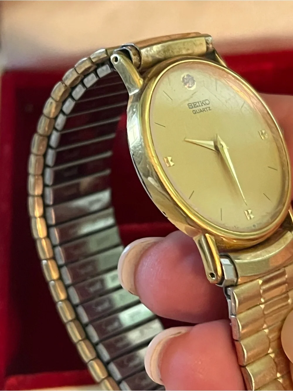 Seiko Gold Tone Men’s Dress Watches